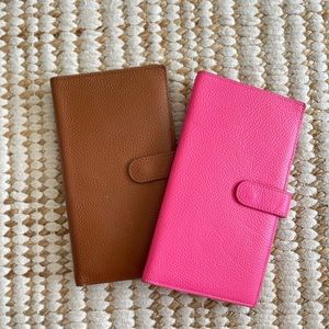 EUC Beck Bag Passport Wallet in Flamingo